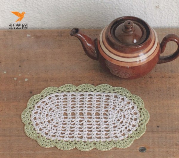 How to use crochet hook? Handmade crochet lace coaster pattern tutorial