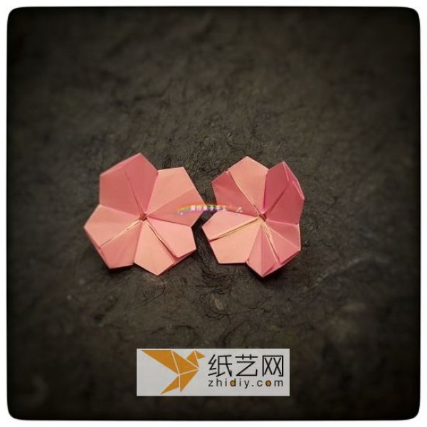 Sakura origami tutorial series 28 steps