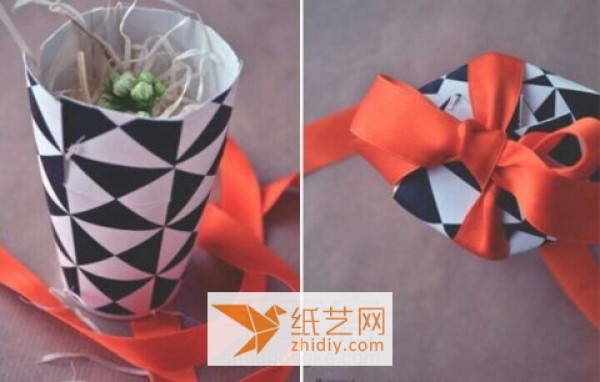 Tutorial on how to turn paper cups into treasures and make paper gift packaging boxes. Tips for packaging Teacher’s Day gifts