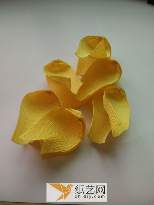 How to make artificial crepe paper tulip paper flowers