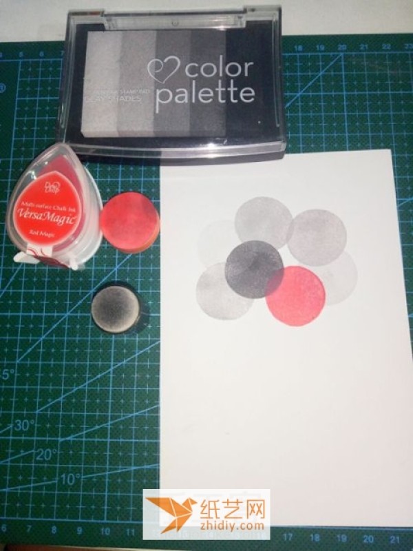 Tutorial on making super simple rubber stamp balloon greeting cards