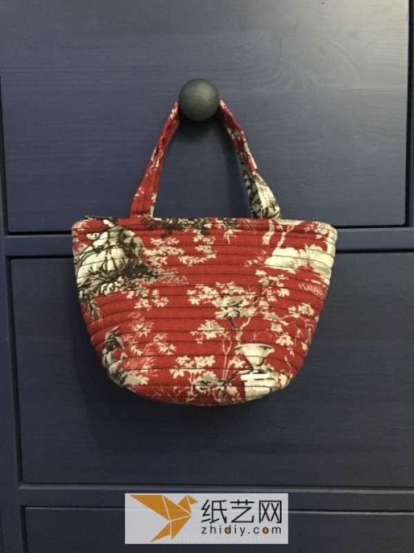 Simple fabric bag for Mothers Day gift