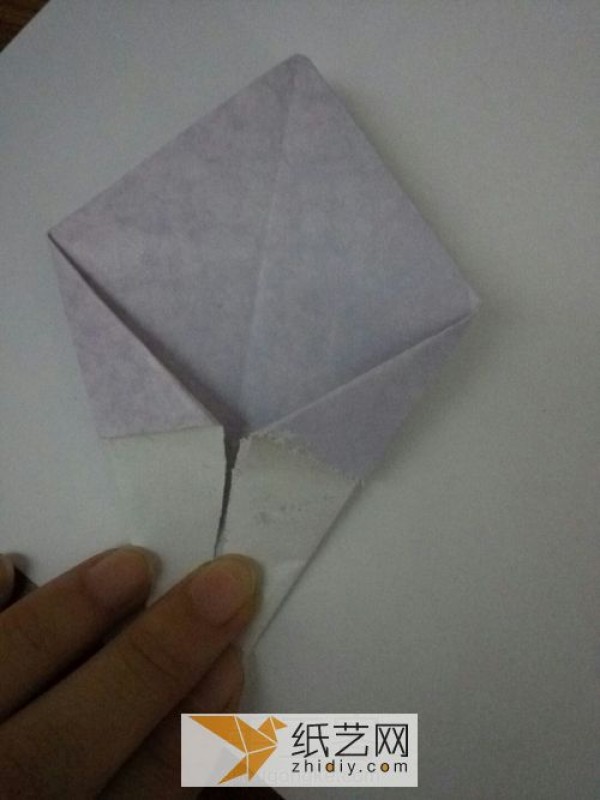 Beautiful origami box shaped like a star