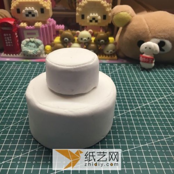 Tutorial on how to make the ultra-light clay birthday cake made by Clover for tfboys