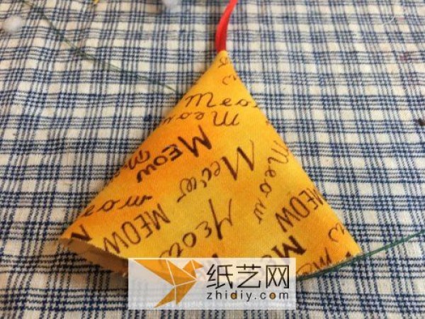 Make a good-luck Fulu sachet fabric gourd during the New Year