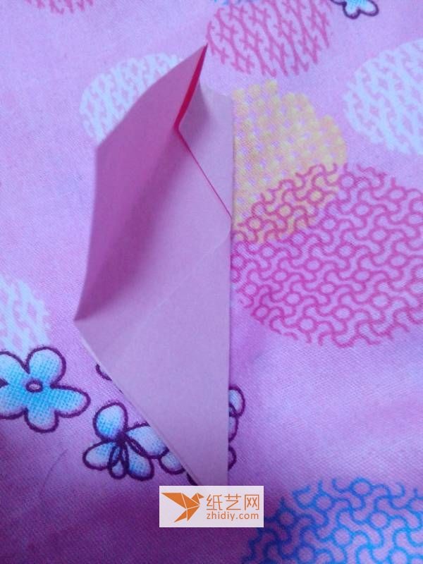 How to make a simple origami cherry blossom box