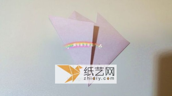 A total of 48 steps of cherry blossom origami tutorial