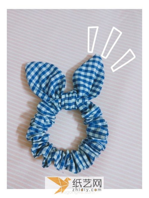 Just make whatever you like and DIY your own fabric hair tie as a Children’s Day gift