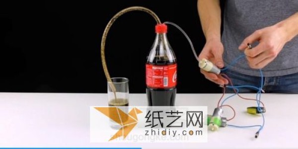 Turn waste into treasure and make an attractive drink machine craft for kids