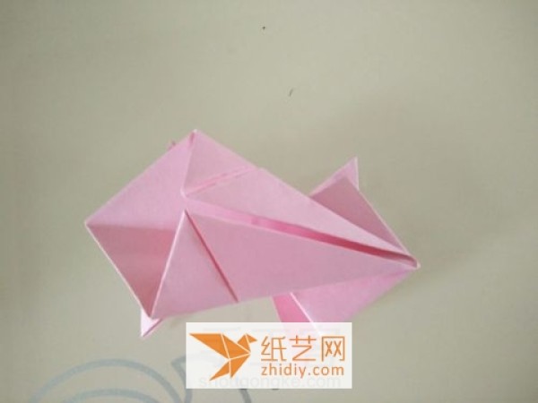 Jumping origami frog DIY origami tutorial for children