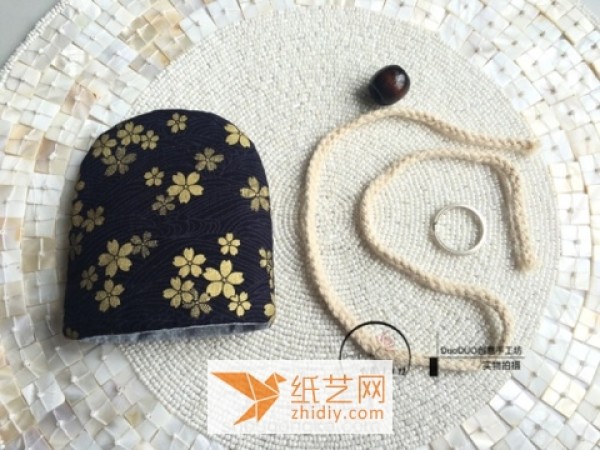 Chinese style handmade DIY key bag New Year gift making tutorial