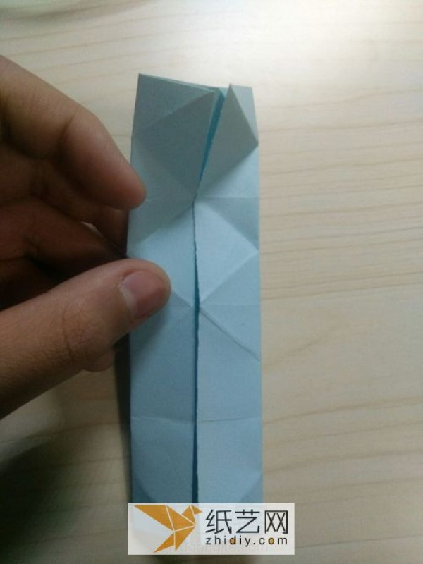 Illustrated tutorial on origami three-dimensional modeling A simple origami practice