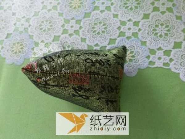 Zongzi-shaped fabric Dragon Boat Festival sachet decorations