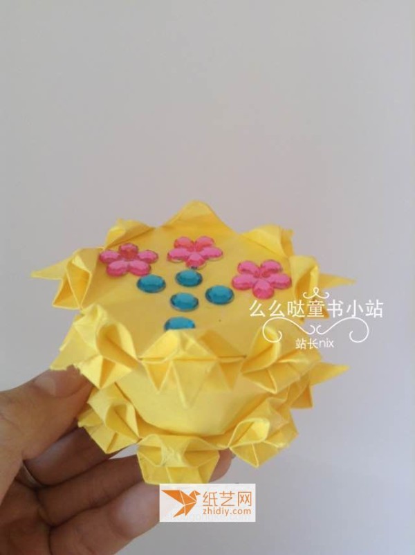 Origami Tutorial for Three-dimensional Origami Birthday Cake—The Best Birthday Gift