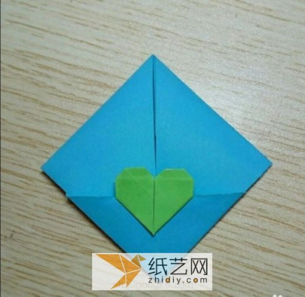 Origami heart-shaped envelopes. It’s natural to put a love letter in a heart-shaped envelope.