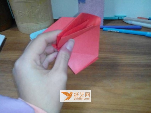 Tutorial on handmade origami gift box formed from one piece of paper DIY making origami box