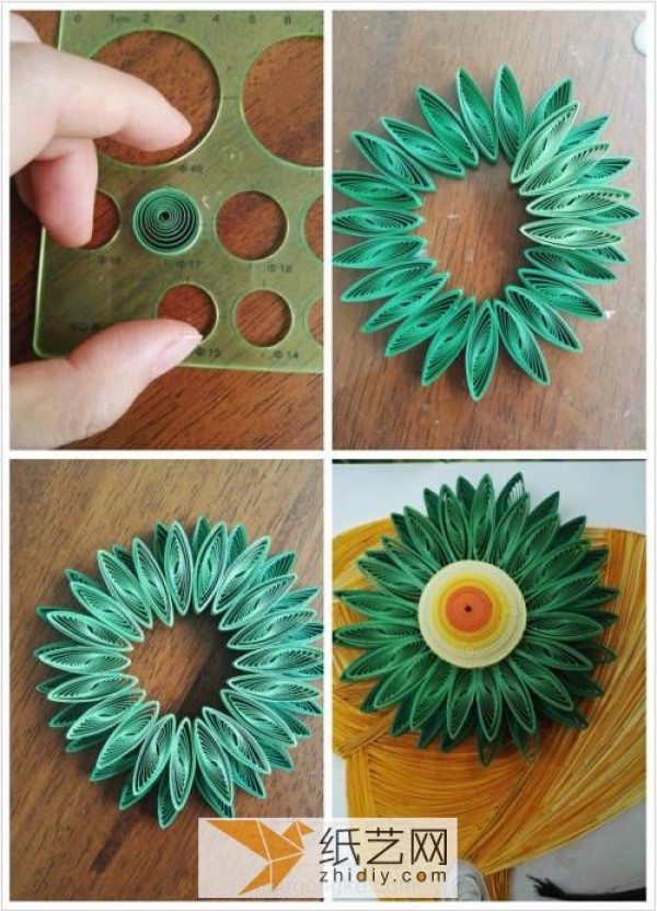 Make quilled paper into illustrations for girls as Teacher’s Day gifts