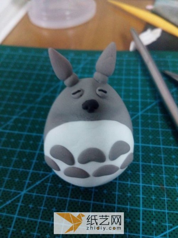 Childrens Day gift made from clay for Totoro