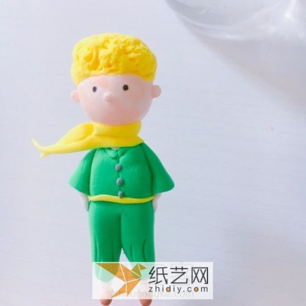 DIY little prince music box birthday gift tutorial made from ultra-light clay