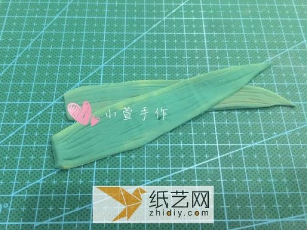 Tutorial on making ultra-light clay glutinous rice dumplings for Dragon Boat Festival