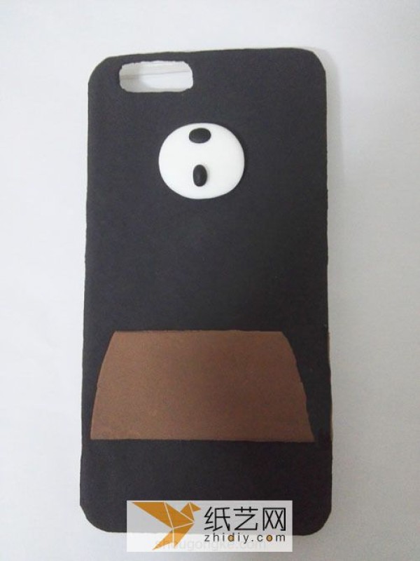 Ultra-light clay DIY Kumamon phone case Mother’s Day gift