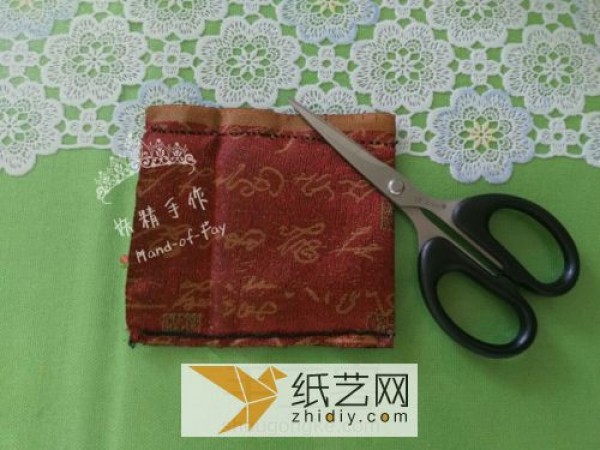 Zongzi-shaped fabric Dragon Boat Festival sachet decorations