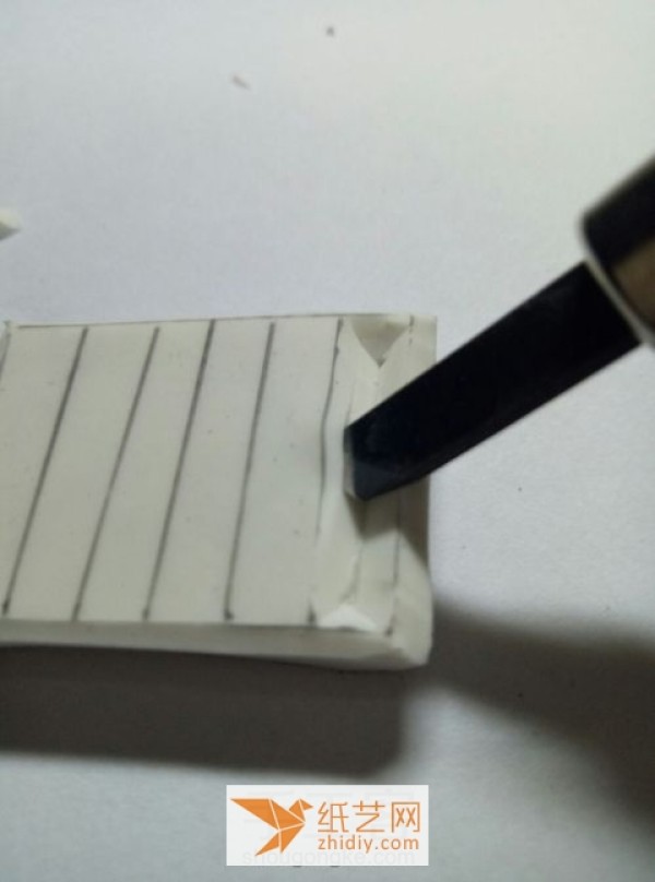 Teach you how to make a washboard blank for a rubber stamp