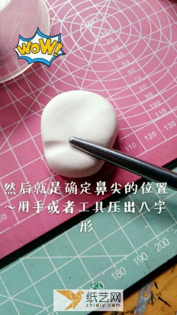 Basic handmade tutorial on making cartoon character heads with clay (translated)