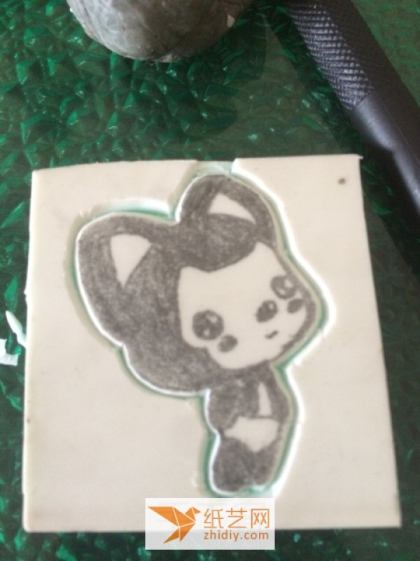 Very cute Ahri rubber stamp to decorate the ledger, very convenient and beautiful