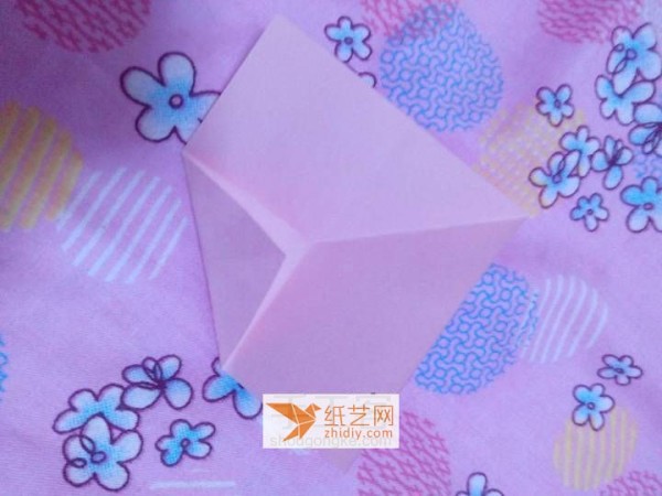 How to make a simple origami cherry blossom box