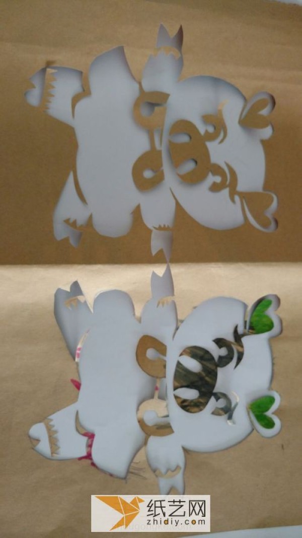 Simple paper-cut pig making tutorial for children