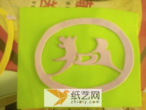 Twelve Zodiac Folk Custom Window Decoration Paper-cut Dog Tutorial How to Make Paper-cut Dog