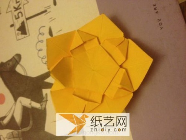 Detailed illustrated tutorial on making exquisite and beautiful origami cherry blossom stars