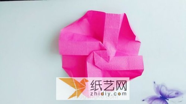 How to fold the super beautiful origami Kawasaki rose