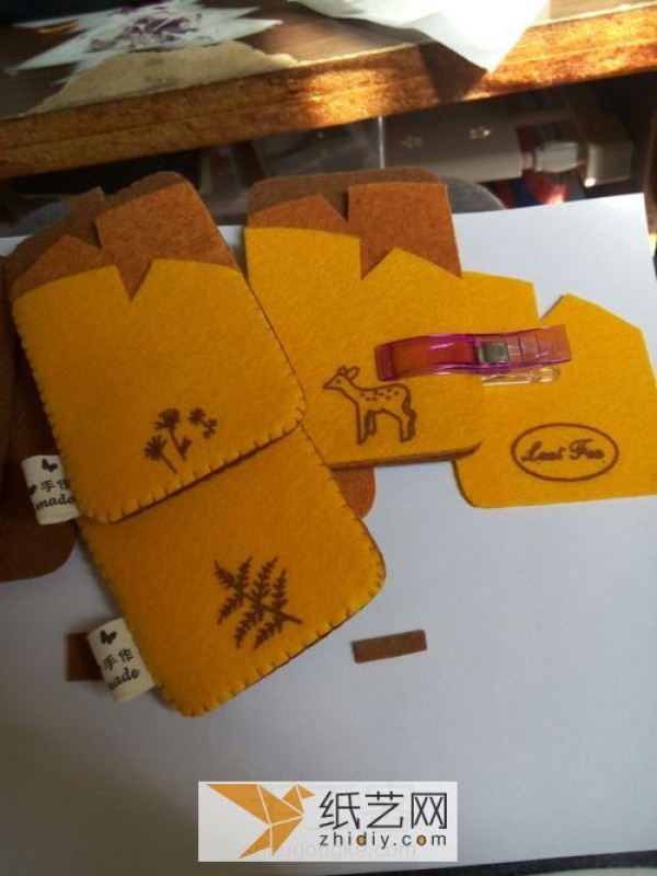 My first non-woven DIY card holder as a Children’s Day gift for friends