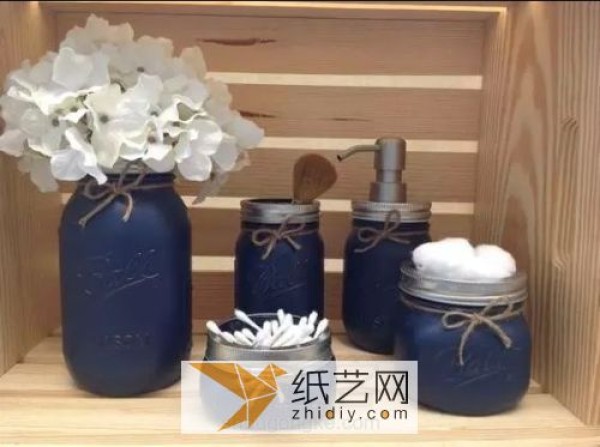 Used glass bottles are turned into treasures and turned into beautiful storage bottles that facilitate life. DIY Collection