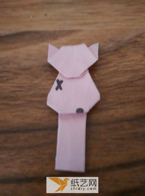 Origami Kitten Bookmark Illustrated Tutorial How to DIY a Cute Bookmark