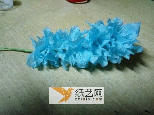 Hyacinth Handmade Paper Flower Illustrated Tutorial Use crepe paper to make beautiful paper flowers