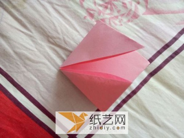 Very simple origami heart Valentine’s Day gift