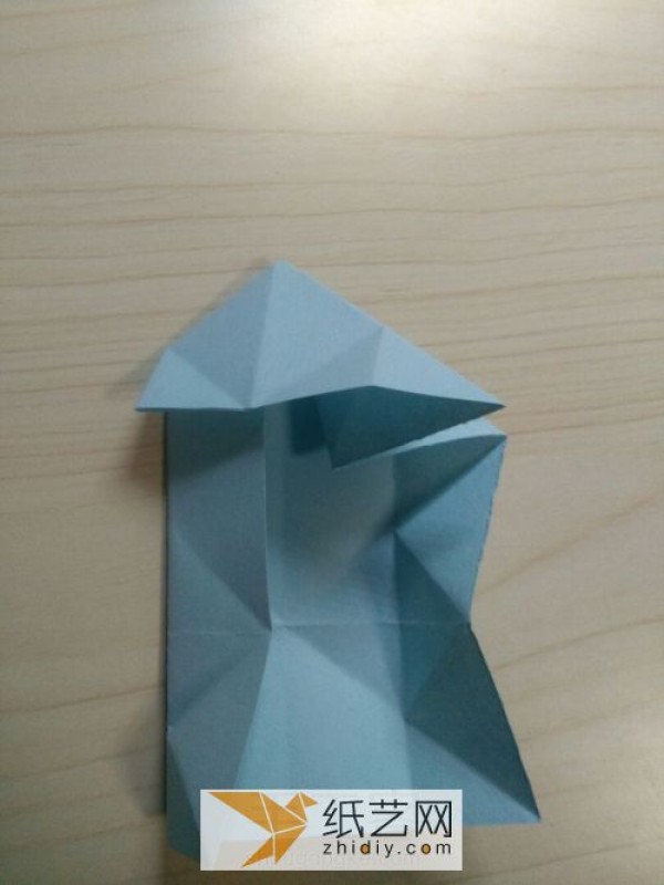 Origami three-dimensional modeling illustrated tutorial and a simple origami practice