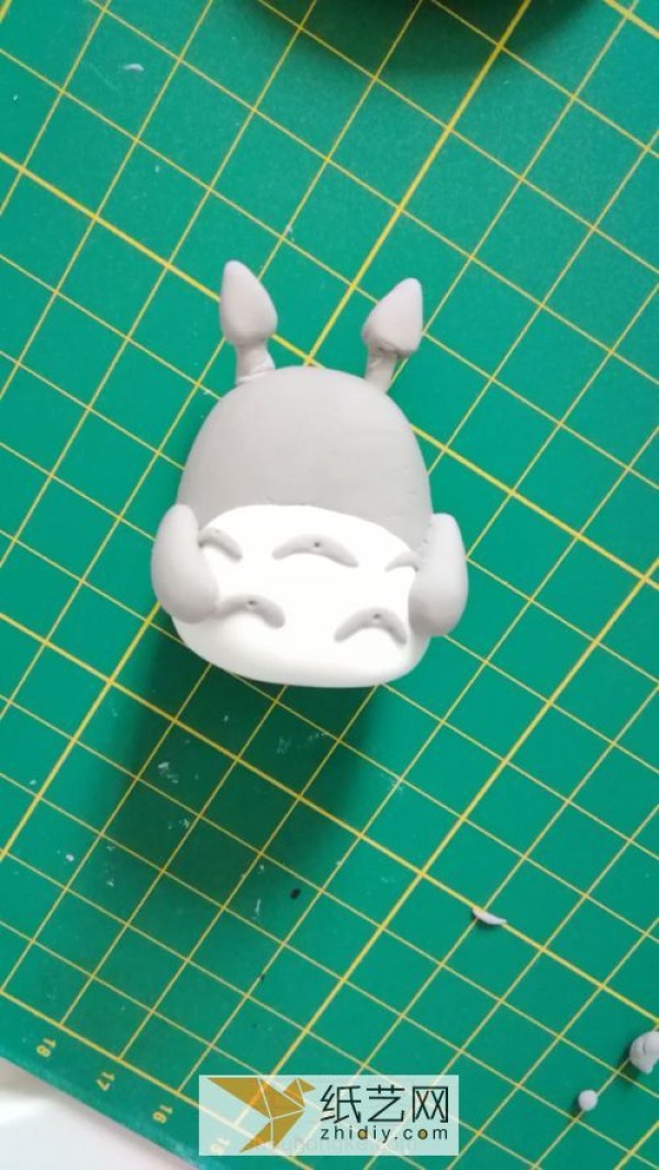 Totoro doll birthday gift made of ultra-light clay