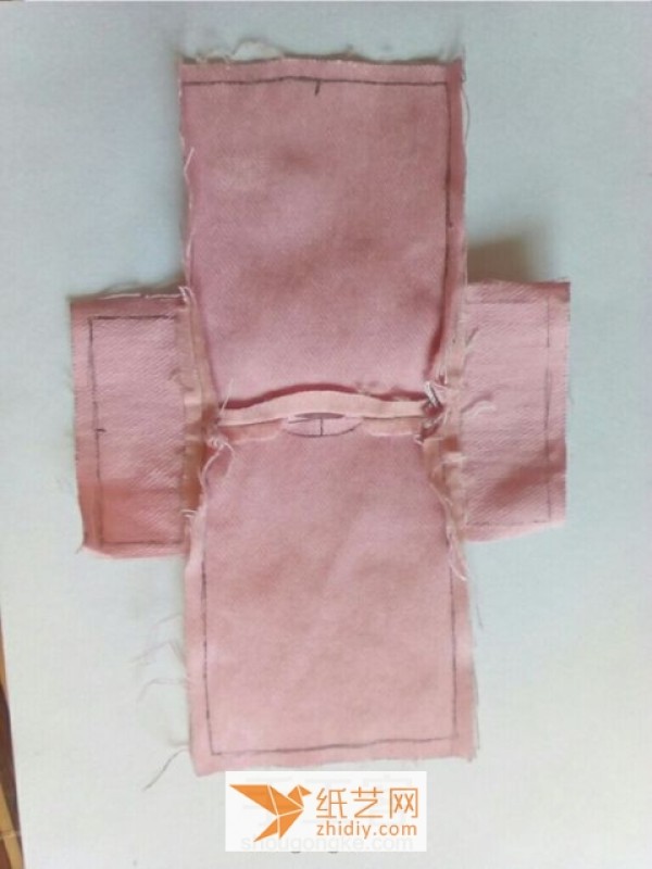 Christmas gift for dolls DIY fabric sweatshirt suit tutorial