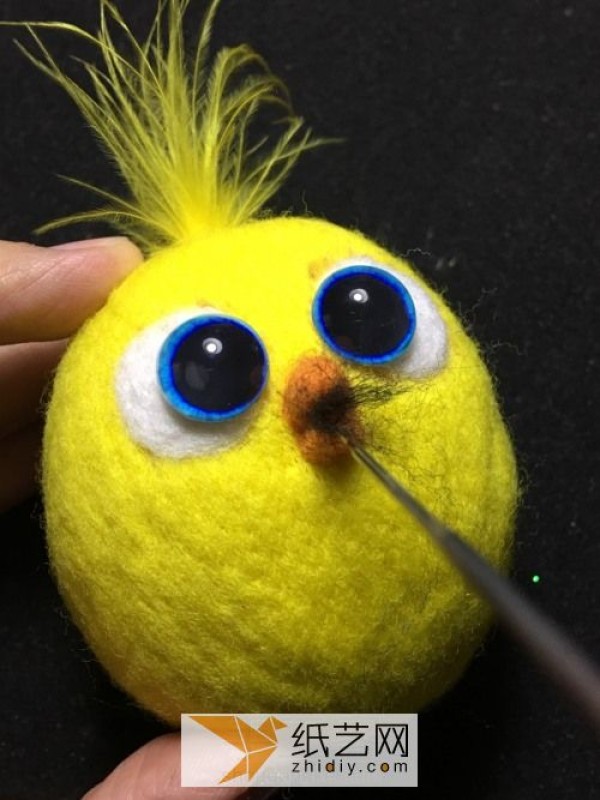 Wool felt little yellow bird Children’s Day gift released