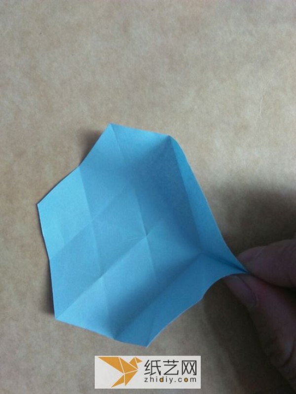 You can also fold a piece of paper into three-dimensional snowflakes!