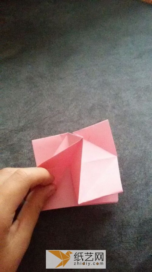 Very simple origami roses