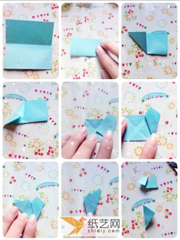 How to make a Valentines Day origami five-pointed star storage box. How to fold a creative origami box.