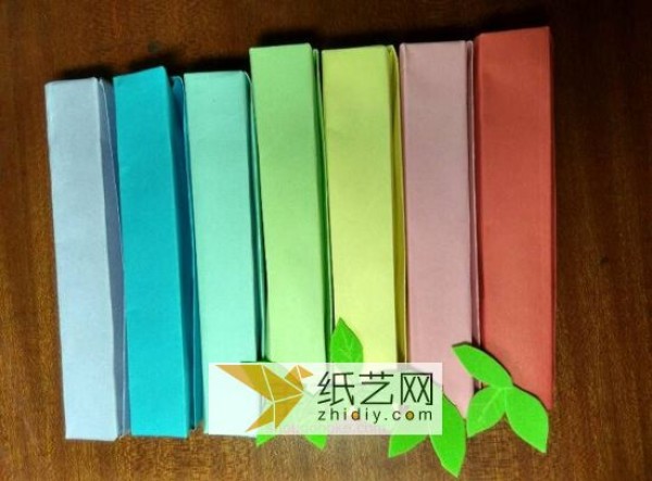 Colorful origami box for Childrens Day gift, super convenient for storing pen refills