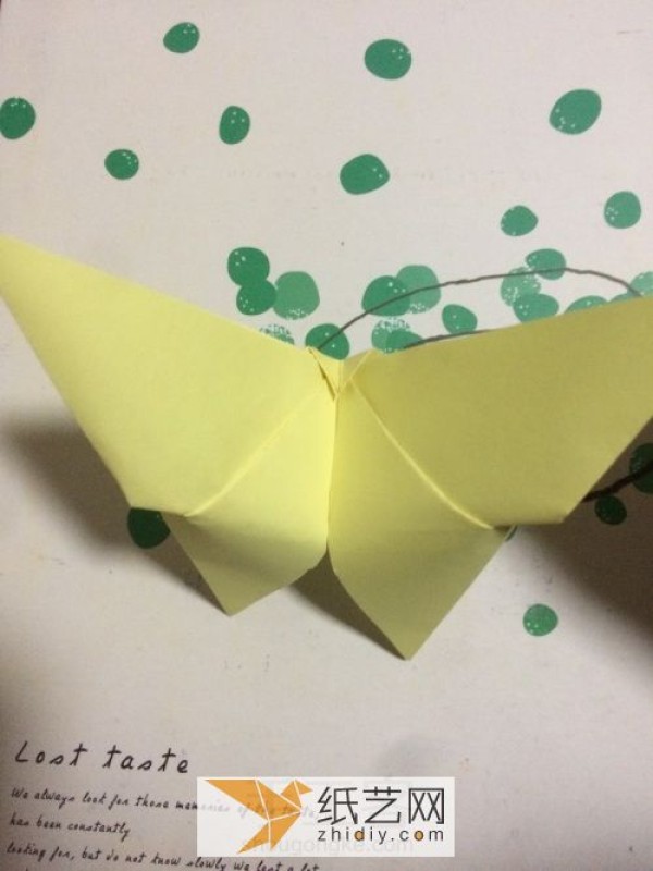 To learn origami, you must learn how to make beautiful paper butterflies