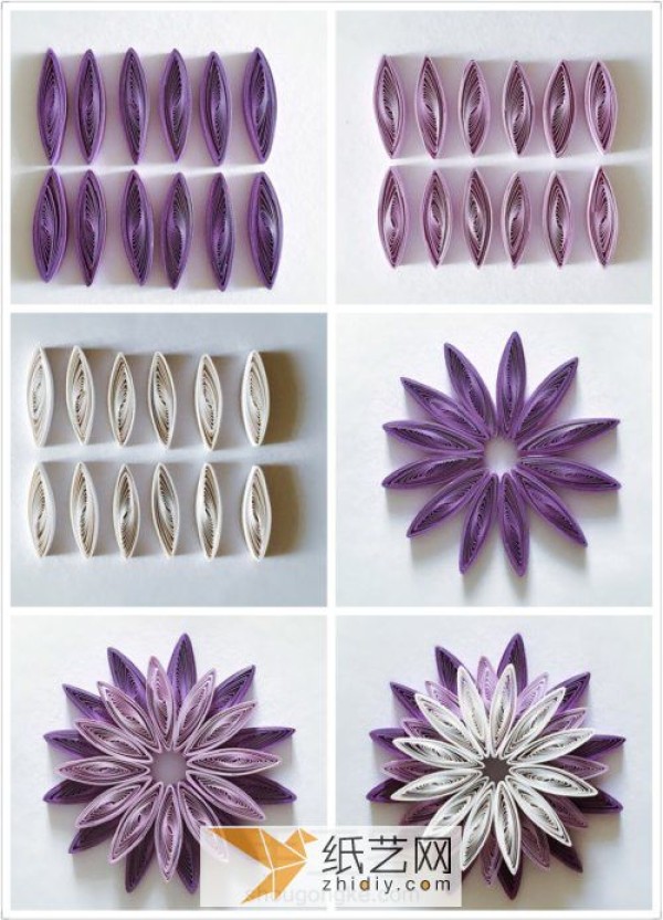 Teach you step by step how to make a very beautiful quilled paper decorative painting. Tutorial on quilled paper flowers and quilled paper flower baskets.