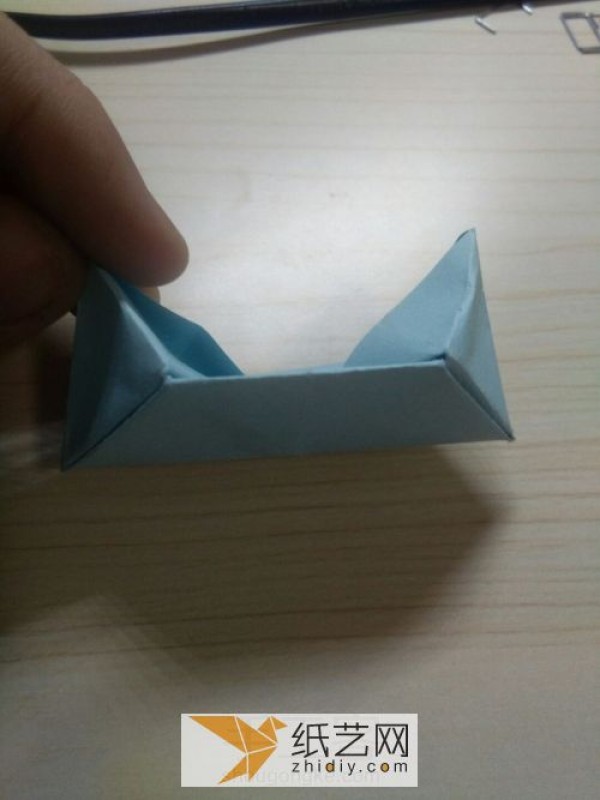 Illustrated tutorial on origami three-dimensional modeling A simple origami practice